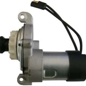Electric fuel pump motor with connector cable