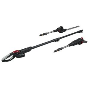 Multi-tool pole saw with interchangeable heads