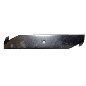 Lawn mower blade with bent ends