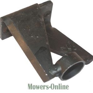 Lawn mower deck chute deflector assembly