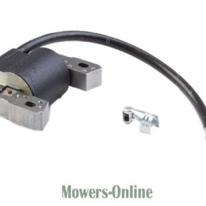 Ignition coil with spark plug wire connector