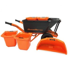 Bucket Barrow garden tool kit with containers