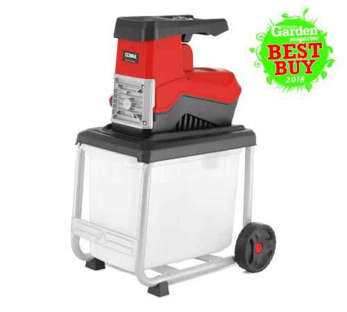 Cobra_QS2500_Garden_Shredder-bestbuy - Mowers Online Cobra QS2500 garden shredder with wheels