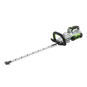 Cordless hedge trimmer with battery and charger