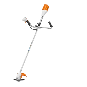 Stihl FSA90 cordless brushcutter with shoulder harness