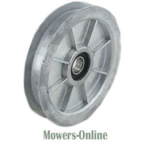 Lawn mower wheel with ball bearing