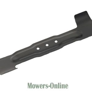 Lawn mower replacement blade with three holes