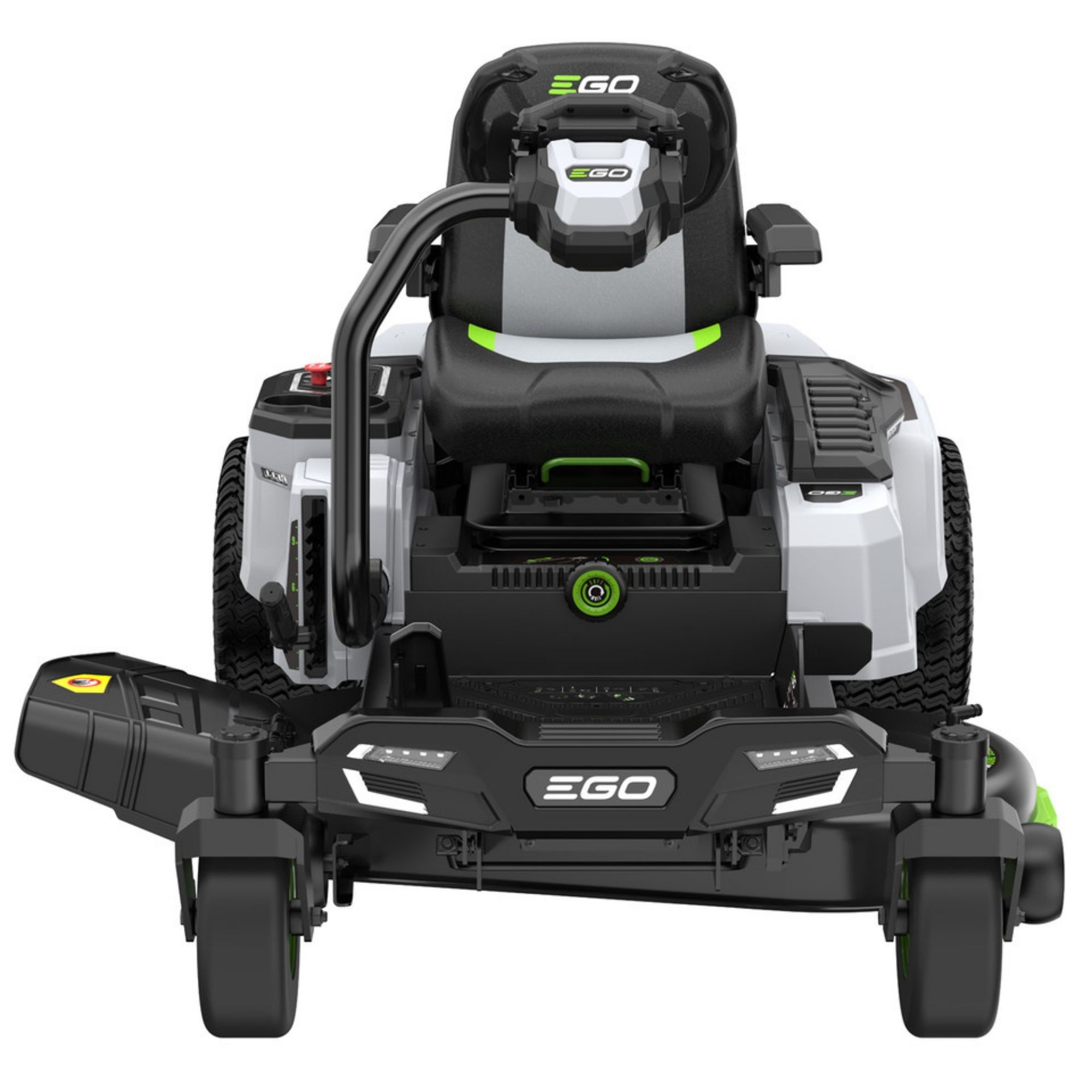 0iasrxtmnpy.jpg - Mowers Online EGO riding lawn mower, front view