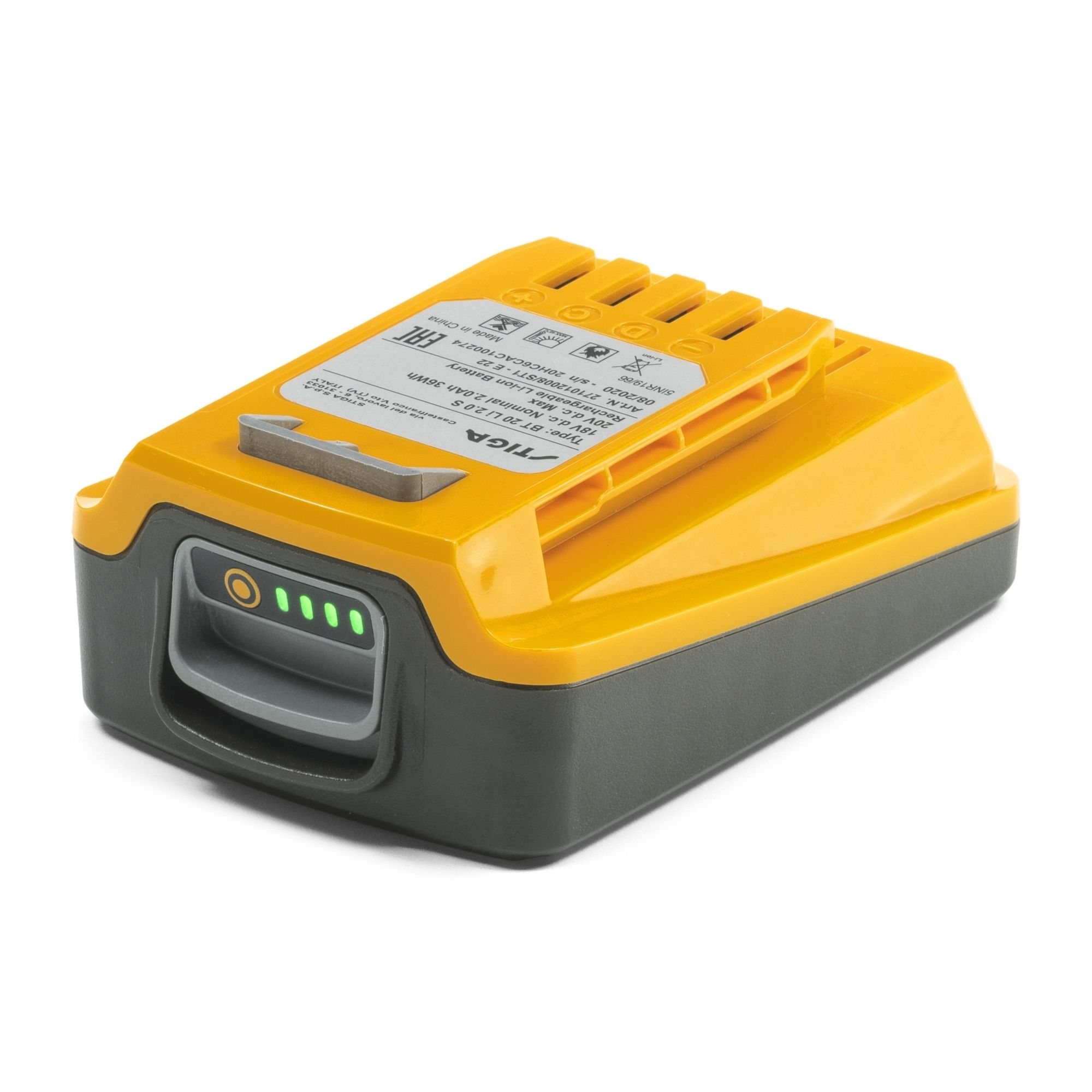 0kzz0gp5ppe.jpg - Mowers Online Cordless power tool battery with charge indicator