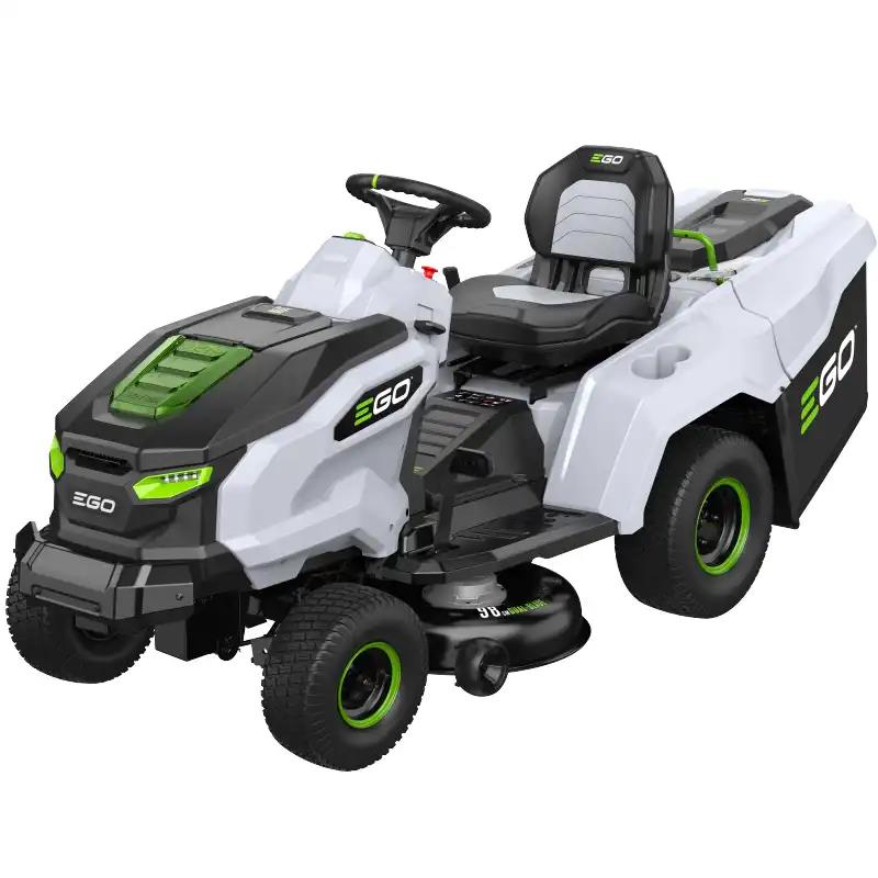 0mww34ifhvt.jpg - Mowers Online EGO riding lawn mower with mulching deck