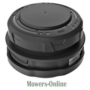 Trimmer head with auto-feed spool mechanism