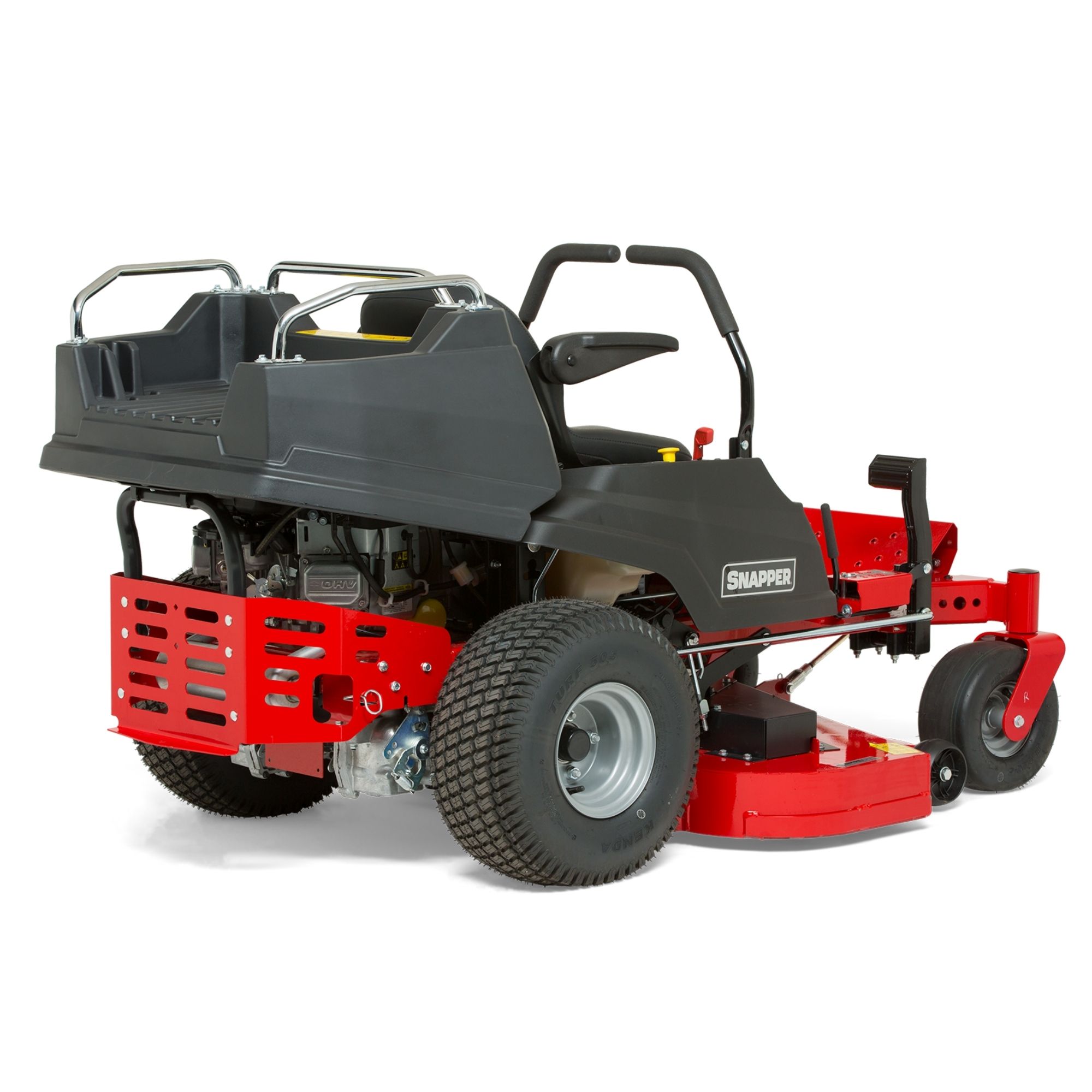 0ryqokbk5ux.jpg - Mowers Online Zero turn radius red and black lawn mower