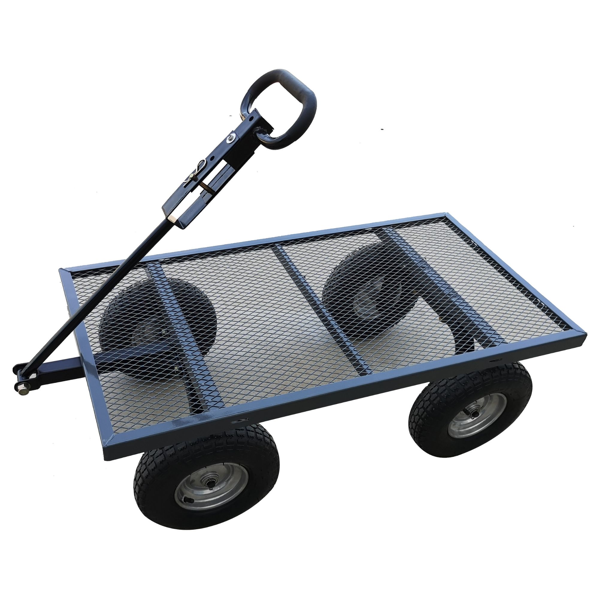 0tsrozp1noe.jpg - Mowers Online Mesh deck garden cart with tow handle