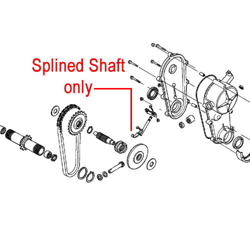 11jwrazgeoj.png - Mowers Online Splined shaft timing chain sprocket components diagram