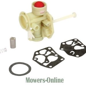 Carburetor repair kit with gaskets and spring