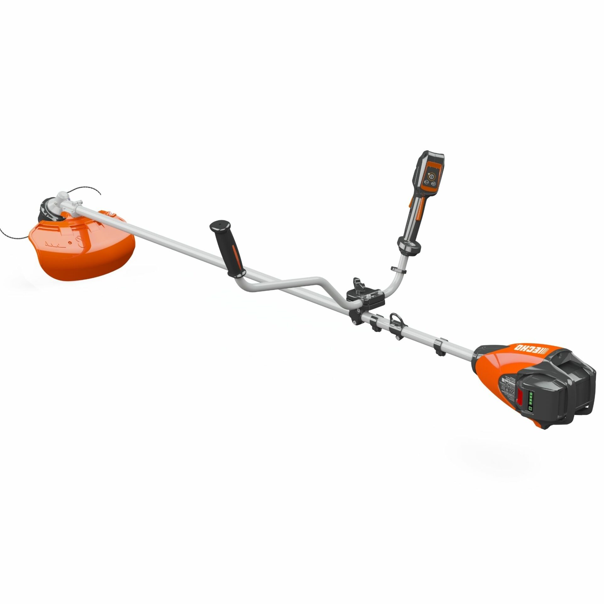 1exze2ynf1b.jpg - Mowers Online String trimmer with curved shaft and battery power unit