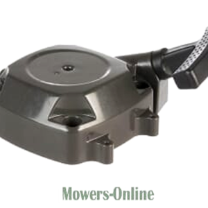 Lawn mower recoil starter assembly with yellow handle
