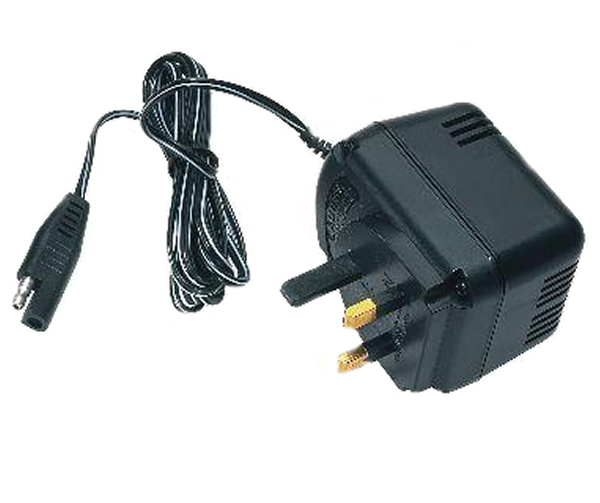 1jzbtmghyf4.png - Mowers Online Power adapter with UK plug and connector cable