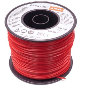 STIHL trimmer line spool, red nylon cord