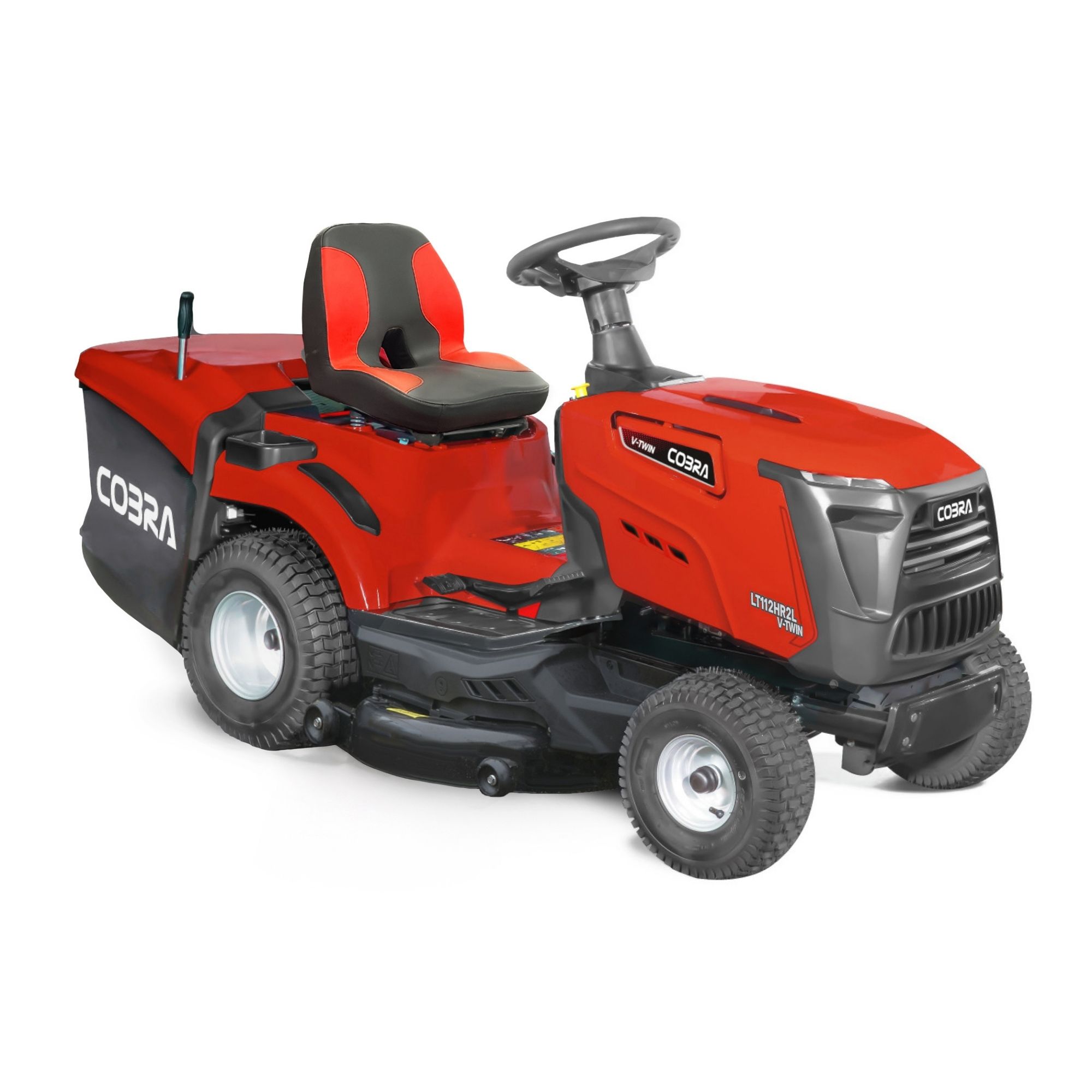 1tvi4hym1og.jpg - Mowers Online Cobra red riding lawn mower with seat