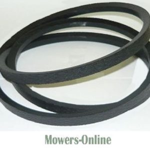 Lawn mower replacement drive belts set