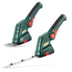 Cordless hedge trimmers with battery pack