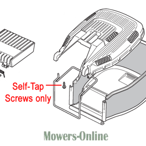 Self-tap screws for lawn mower deck assembly