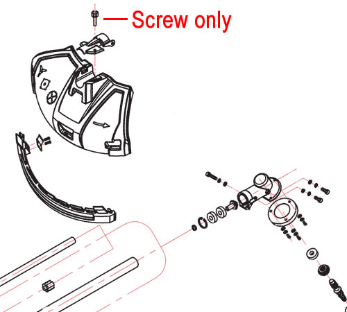 2j1h3ttwq4e.jpg - Mowers Online Shotgun screw and assembly parts diagram