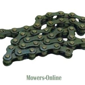 Roller chain for lawn mower equipment