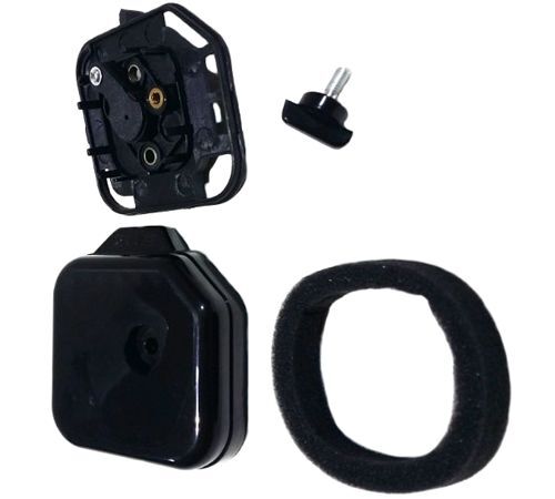 P - Mowers Online Black electrical outlet installation components kit