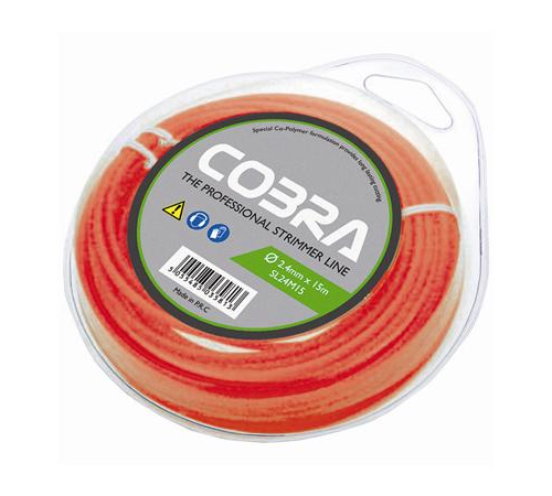 30bc2u2ghkj.png - Mowers Online COBRA trimmer line spool, red, 2.0mm diameter