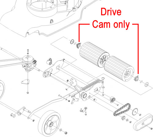 3430siwdvy2.jpg - Mowers Online Drive cam assembly exploded view diagram