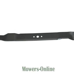 Lawn mower replacement blade with three holes
