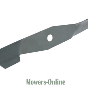 Lawn mower blade with center hole
