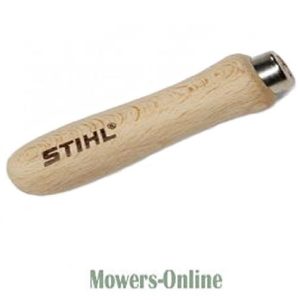 STIHL wooden file handle with metal ferrule