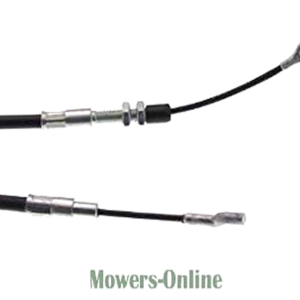 Control cables for lawn mower or garden equipment