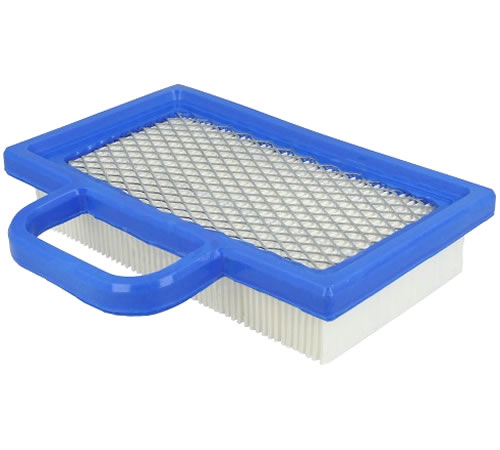 3sahy222enb.jpg - Mowers Online Blue pleated air filter with handle