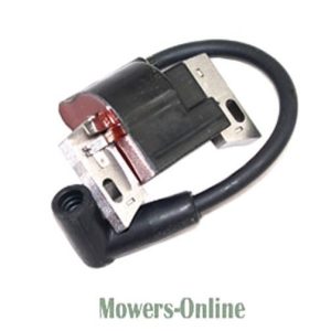 Ignition coil with spark plug wire