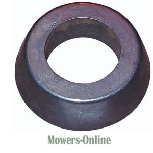 Rubber bowl seal washer for lawn mower