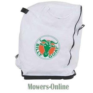 Lawn mower grass bag storage cover