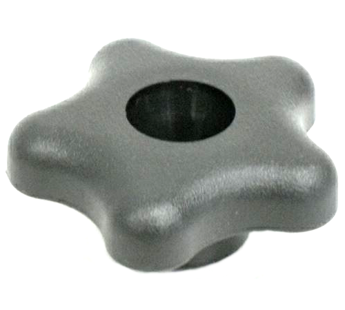 3z4kqjz3heq.png - Mowers Online Gray star-shaped knob with black center hole