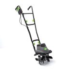 Electric garden tiller cultivator with handle