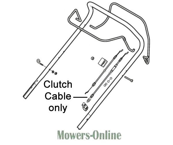 42rujksdd1q.png - Mowers Online Lawn mower clutch cable assembly diagram