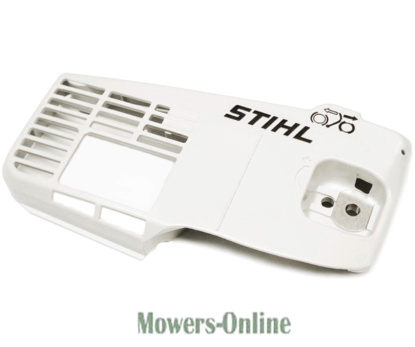 4b2na133vft.png - Mowers Online STIHL chainsaw air filter cover housing white plastic