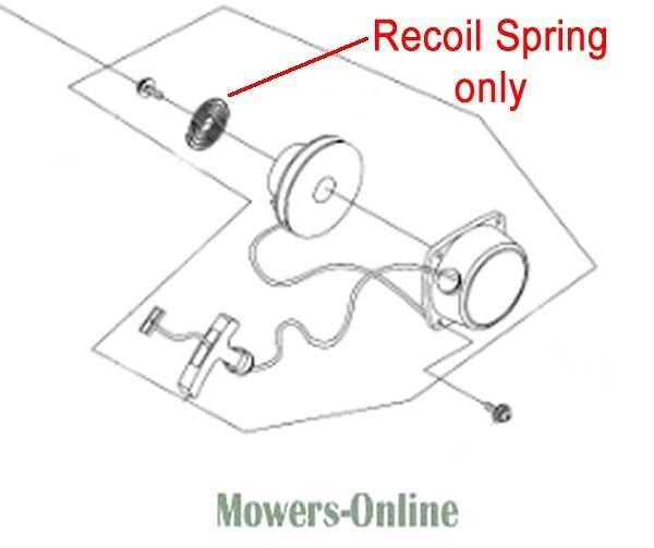 4bfoefyku3m.jpg - Mowers Online Recoil spring assembly for lawn mower