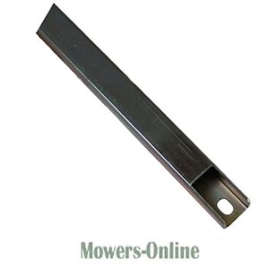Lawn mower blade with mounting hole