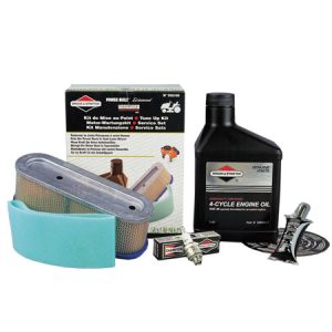 Briggs and Stratton maintenance kit with oil and filters