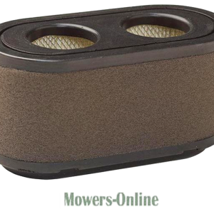 Small engine air filter cartridge with dual elements