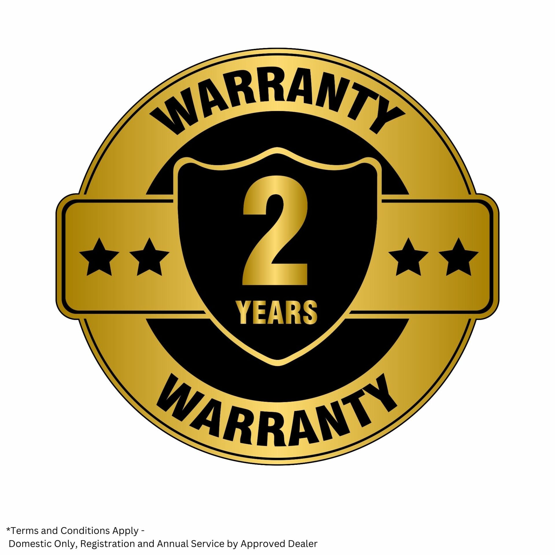 4leoxba0gxu.jpg - Mowers Online Two-year product warranty badge seal