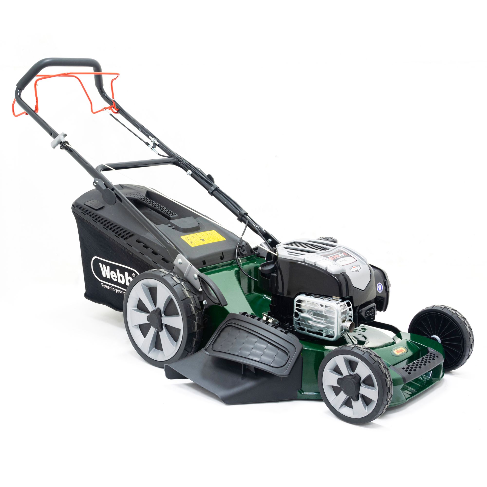 4mnzmslzhor.jpg - Mowers Online Petrol lawn mower with Honda engine and bag